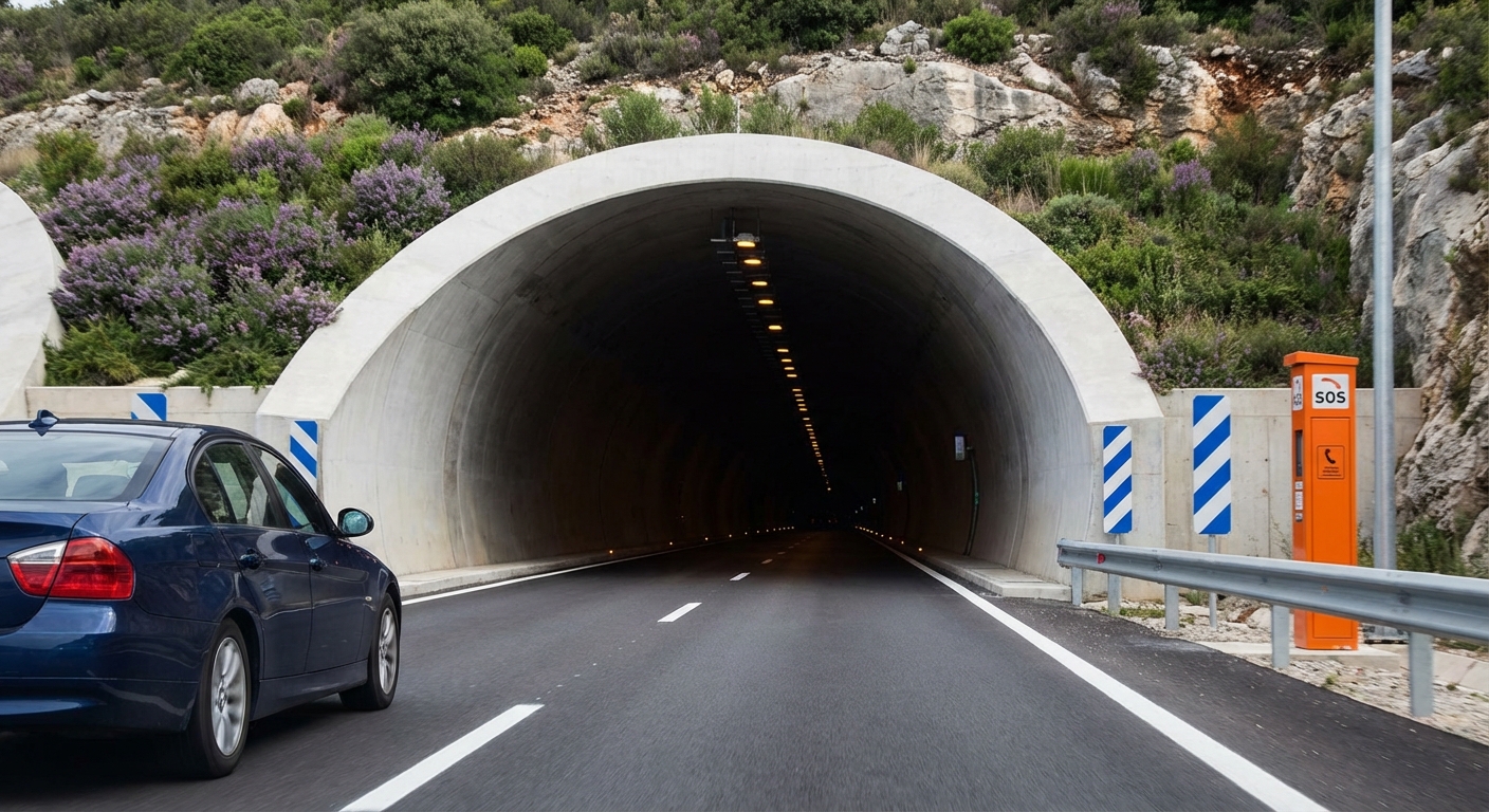 En este tramo de vía, ¿se puede realizar un adelantamiento?