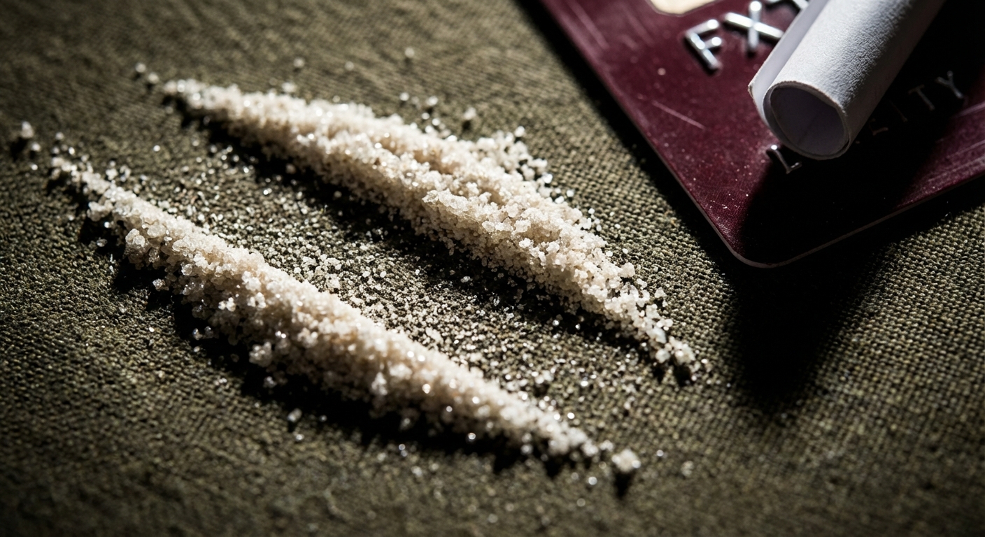 El conductor que consume cocaína...