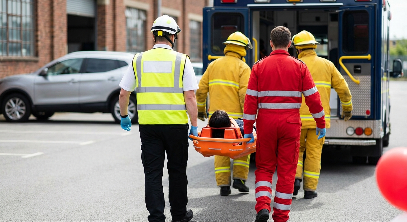 En caso de un accidente donde la ayuda ya está organizada, ¿debe detenerse a prestar auxilio?