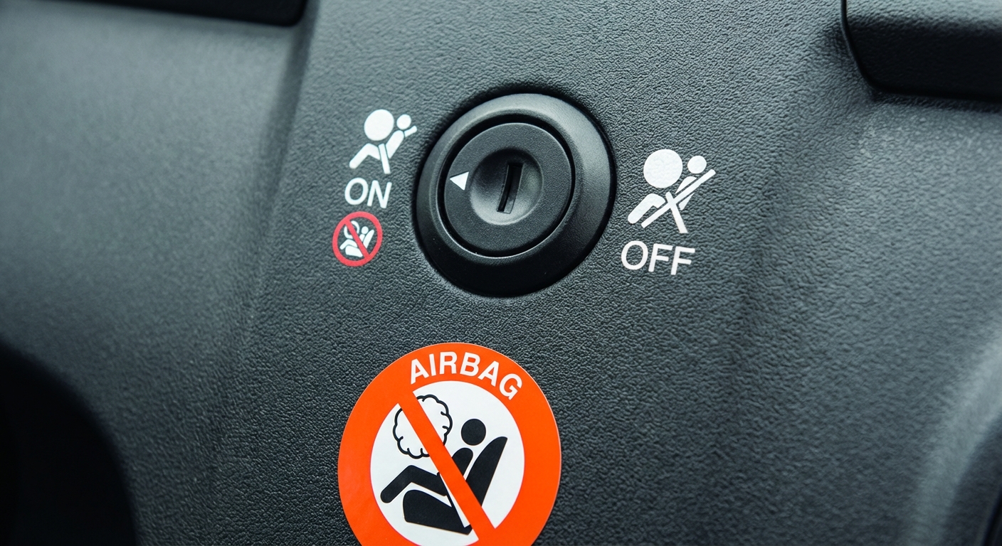 ¿Cuándo debe desactivar el airbag frontal de un asiento?