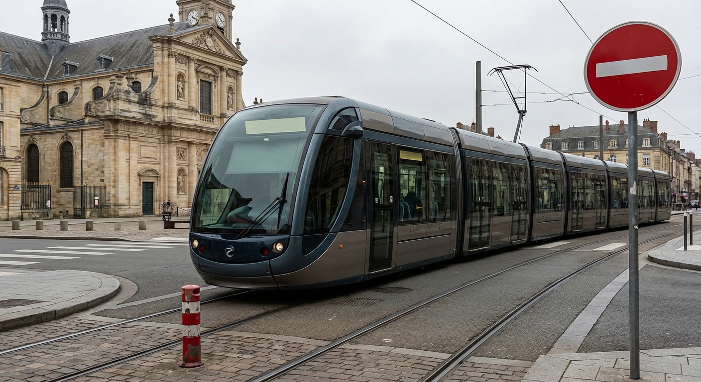 Al llegar a una intersección en la que no existe señalización que regule la preferencia, ¿tiene el conductor de un turismo la obligación de ceder el paso a un tranvía?