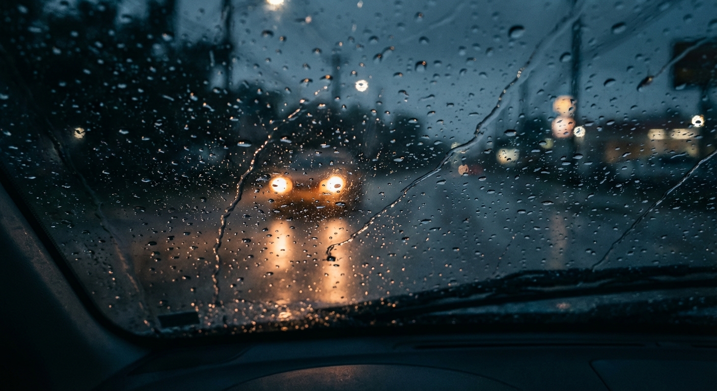 Para aumentar la seguridad cuando llueve debe...