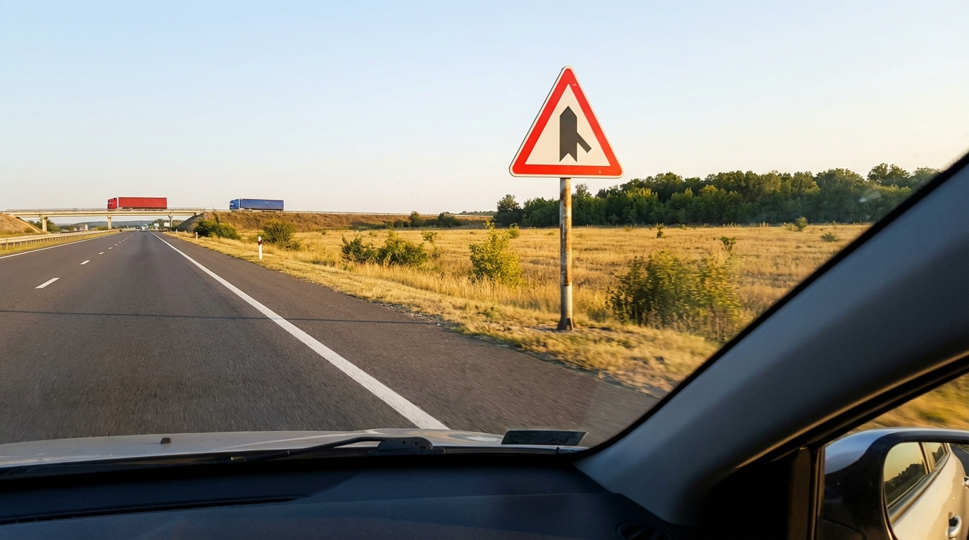 A la vista de la señal...