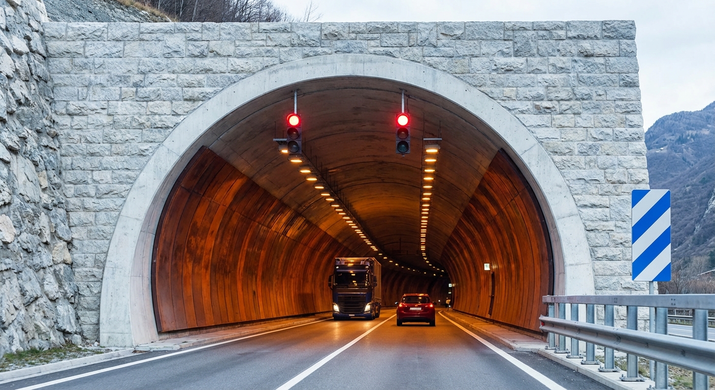 En el supuesto de que un vehículo sufra una detención por razones de emergencia en el interior de un túnel, el conductor estará obligado a...