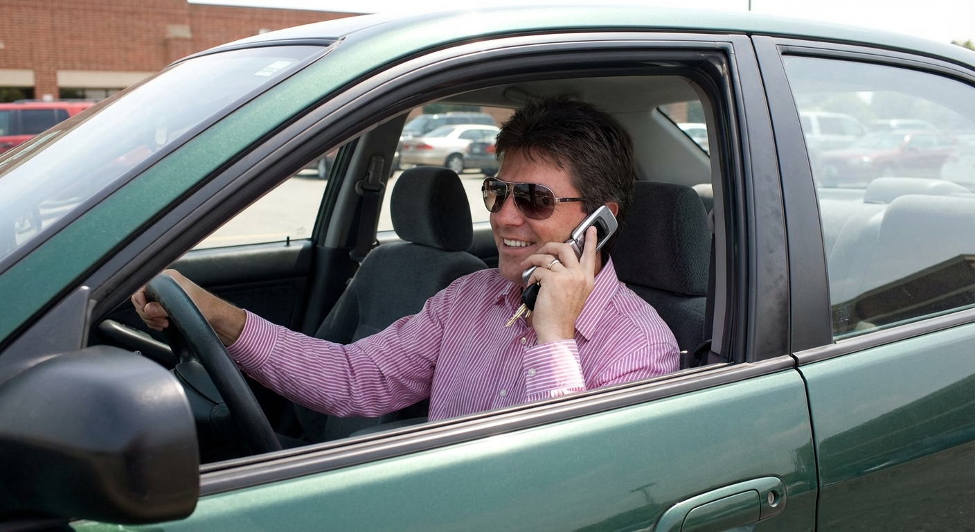 Al hacer uso del teléfono móvil mientras se circula, ¿se ve dificultada la capacidad del conductor para manipular el volante correctamente?