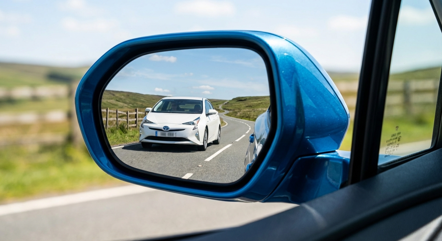 El conductor del turismo con remolque observa que va a ser adelantado en condiciones seguras, ¿cómo debe comportarse?