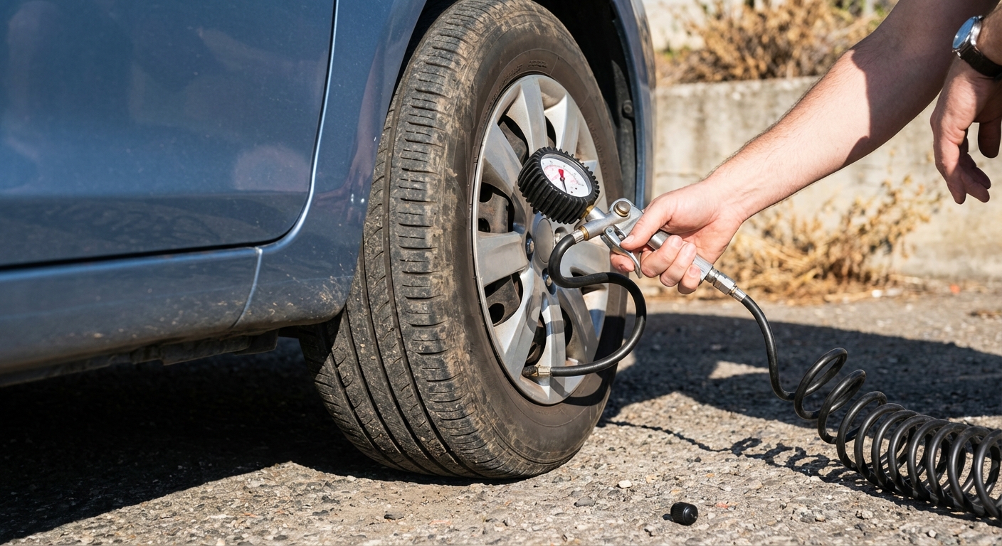 La presión de los neumáticos deberá comprobarse con los neumáticos: