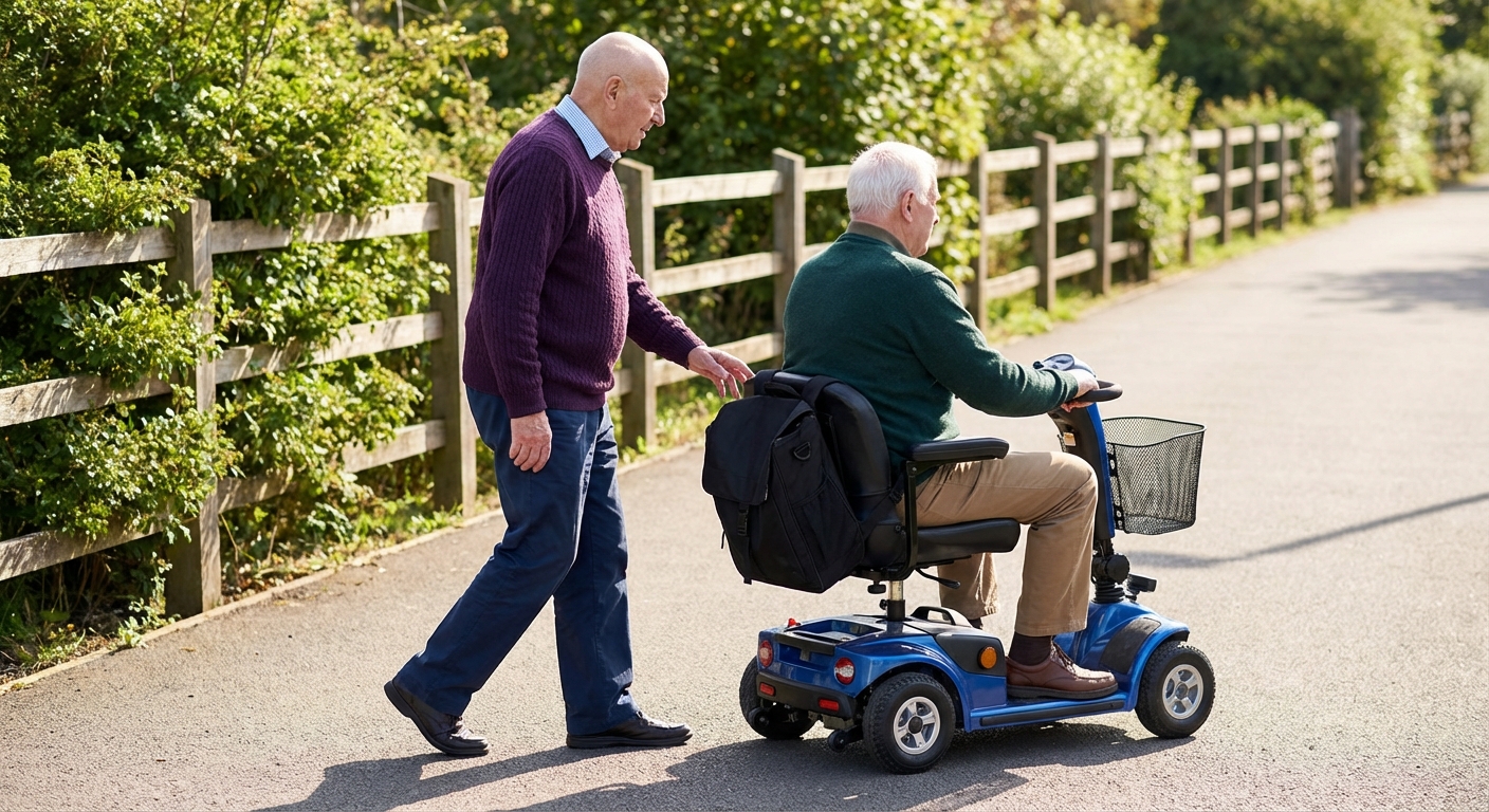 ¿Existe la obligación para los conductores de vehículos para personas de movilidad reducida de transitar por el arcén?