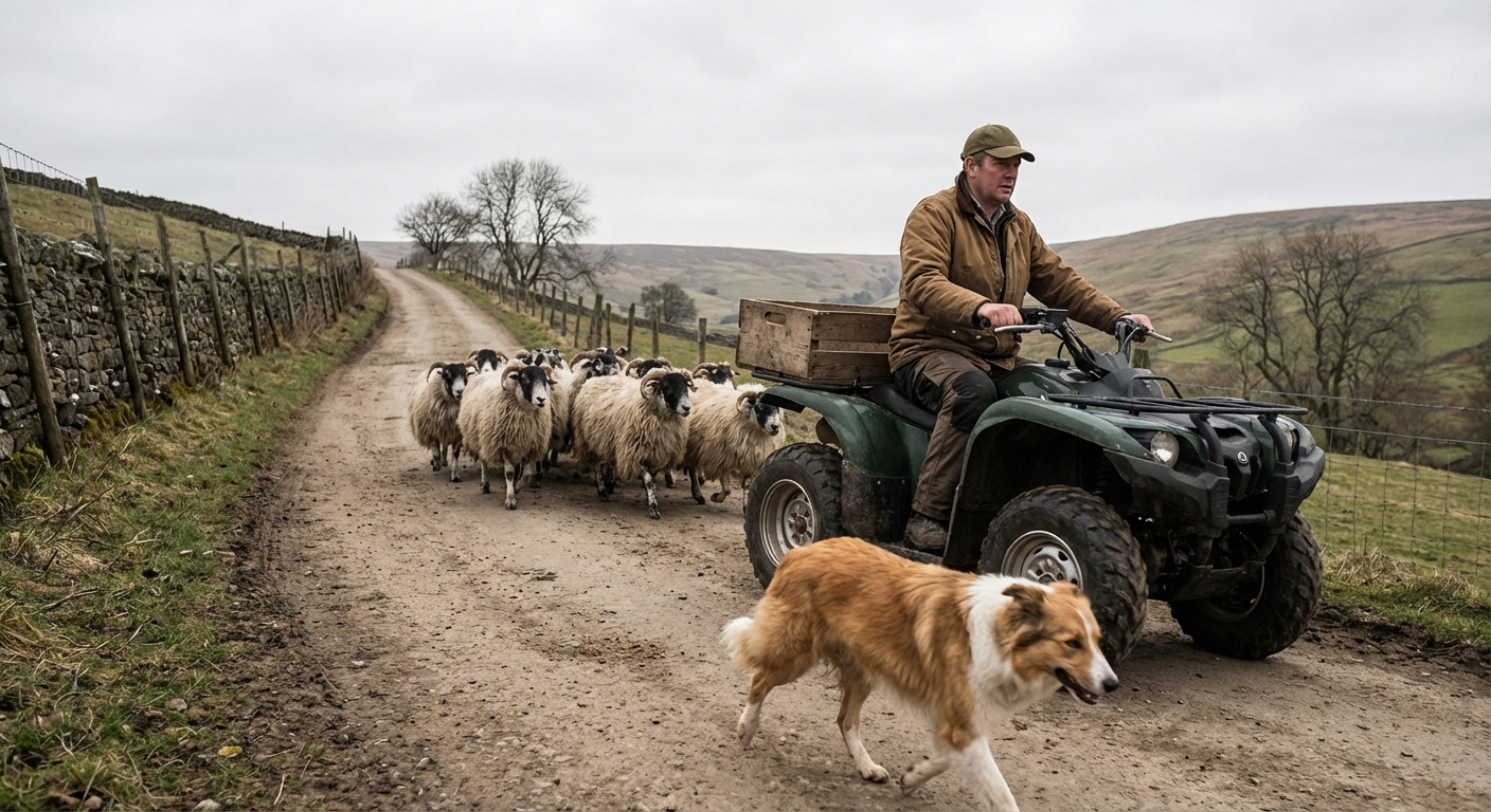Respecto al tránsito por las vías públicas de animales que circulen formando una manada o un rebaño, la normativa establece que...