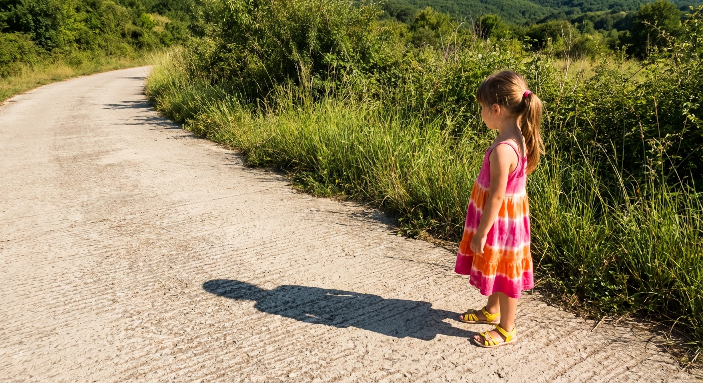 Al aproximarse a un tramo donde se encuentra una niña en las proximidades de la calzada, ¿qué conducta debe adoptar el conductor?