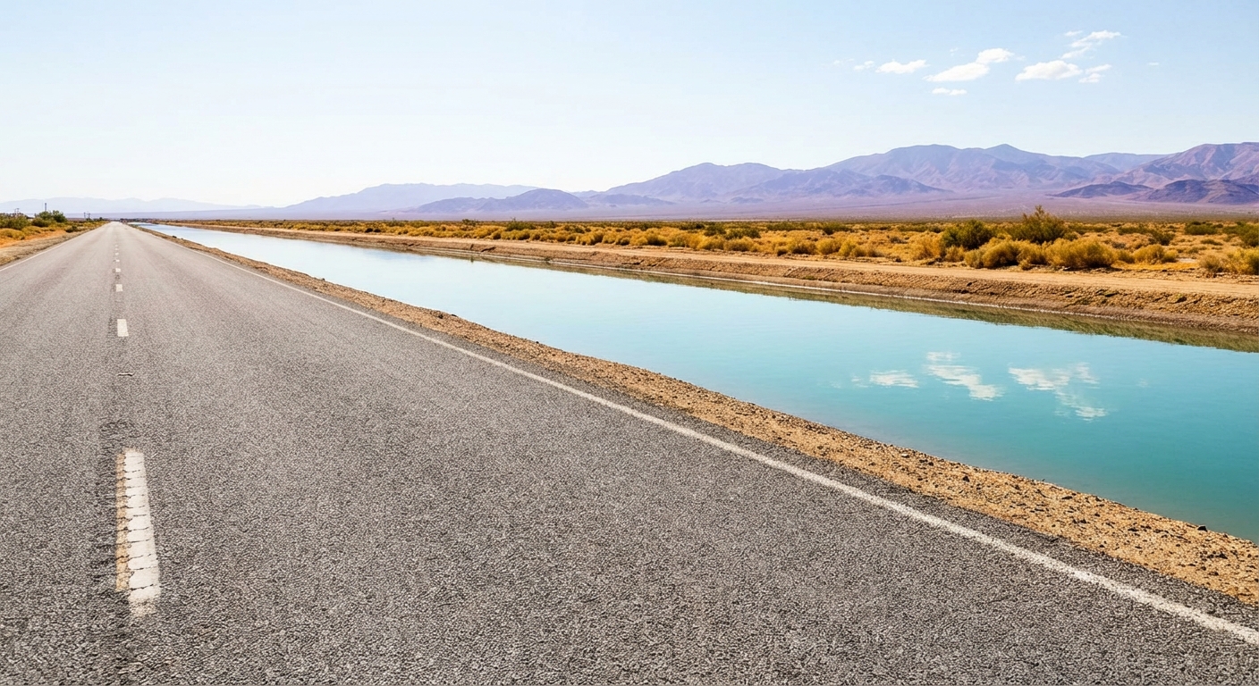 En este tramo de carretera, ¿está permitido hacer un cambio de sentido?