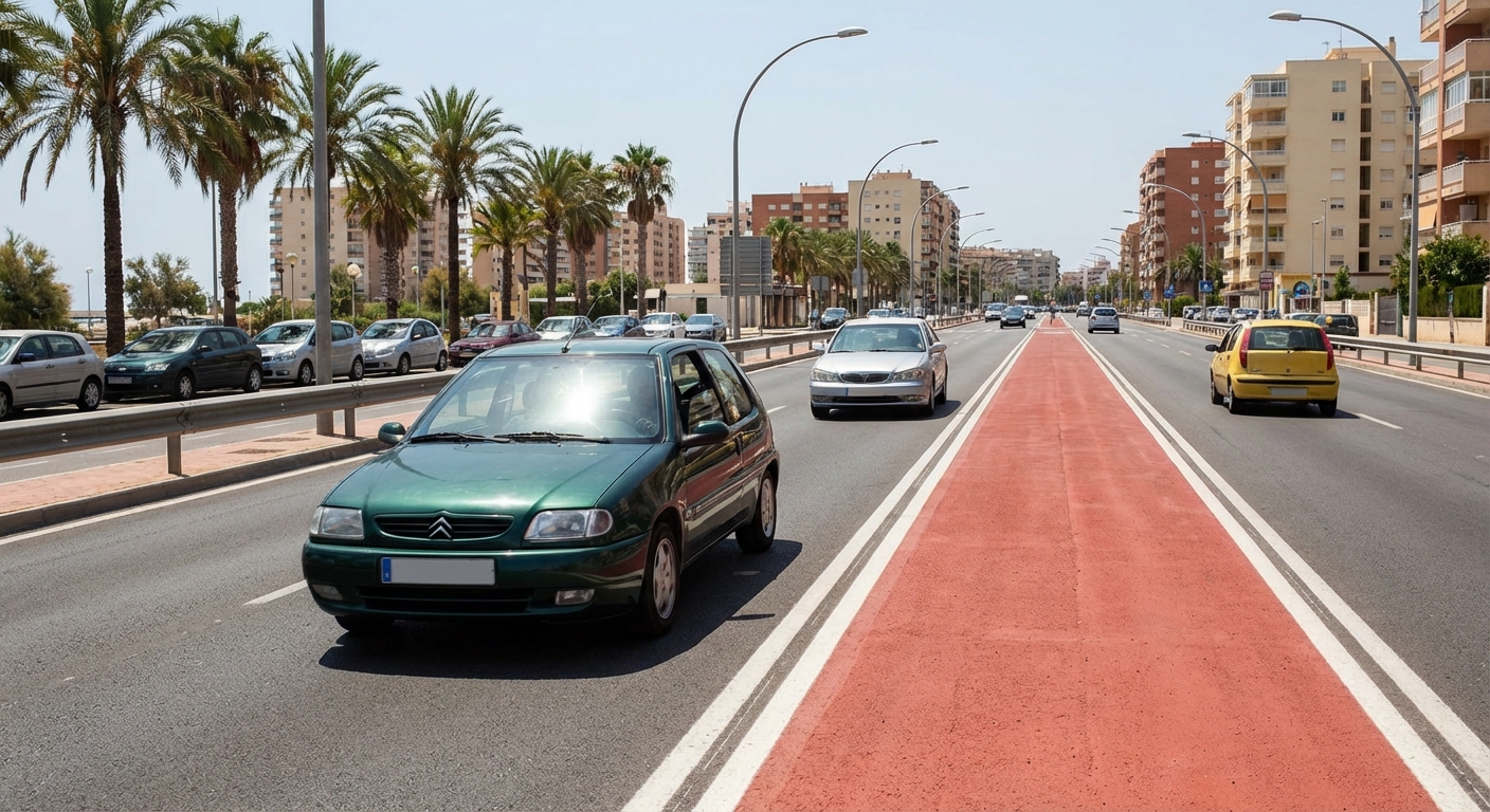 Si circula por una travesía realizando un transporte de mercancías peligrosas, ¿cuál será la velocidad máxima que no podrá superar?