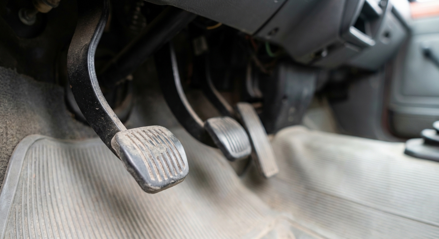 En el caso de que el freno de servicio deje de funcionar mientras se circula a una velocidad de 100 km/h, ¿cuál es el procedimiento adecuado para conseguir detener el vehículo?