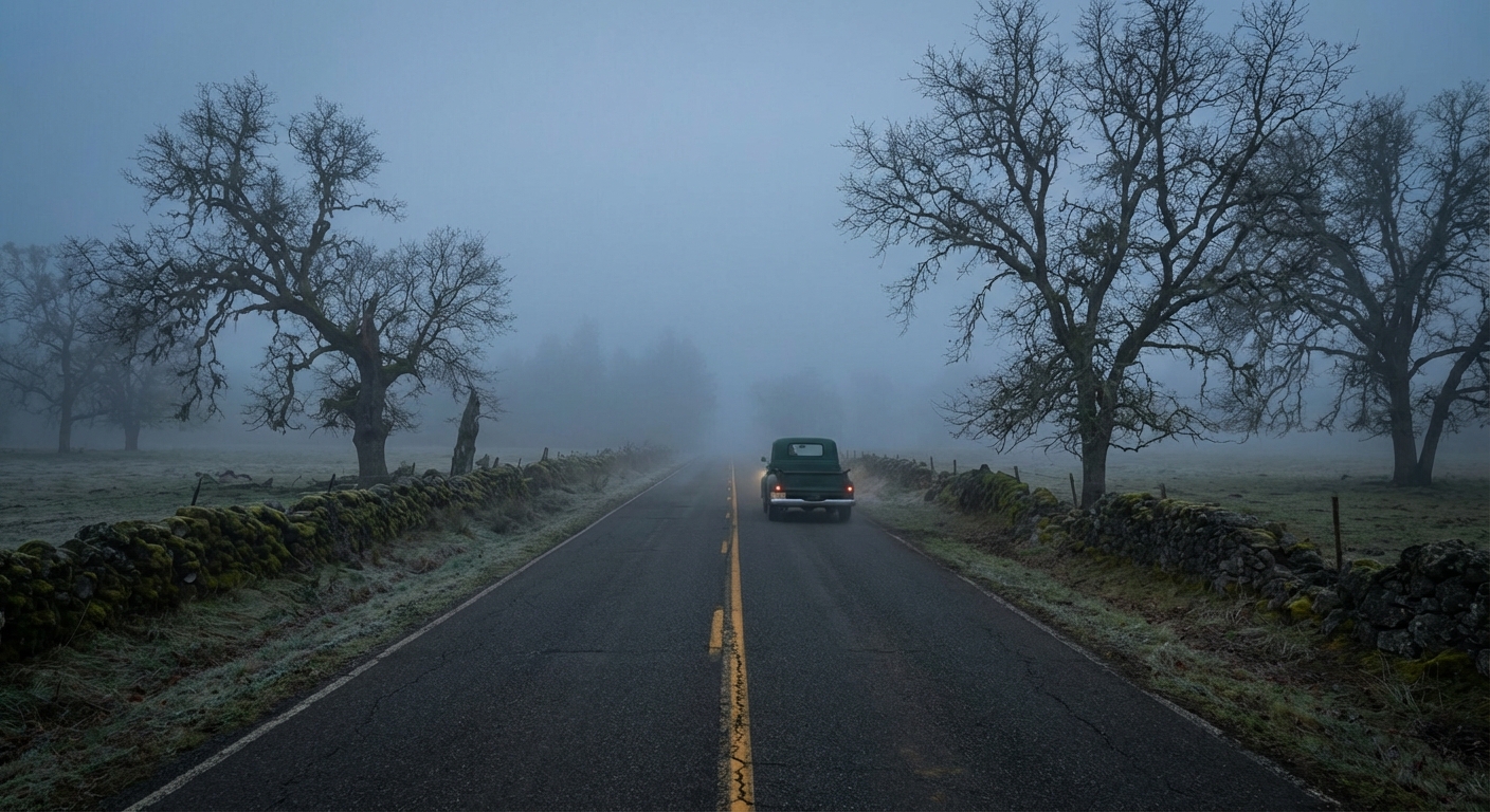 Al circular bajo condiciones de niebla muy espesa, el conductor debe tener presente que esta situación meteorológica conlleva una...