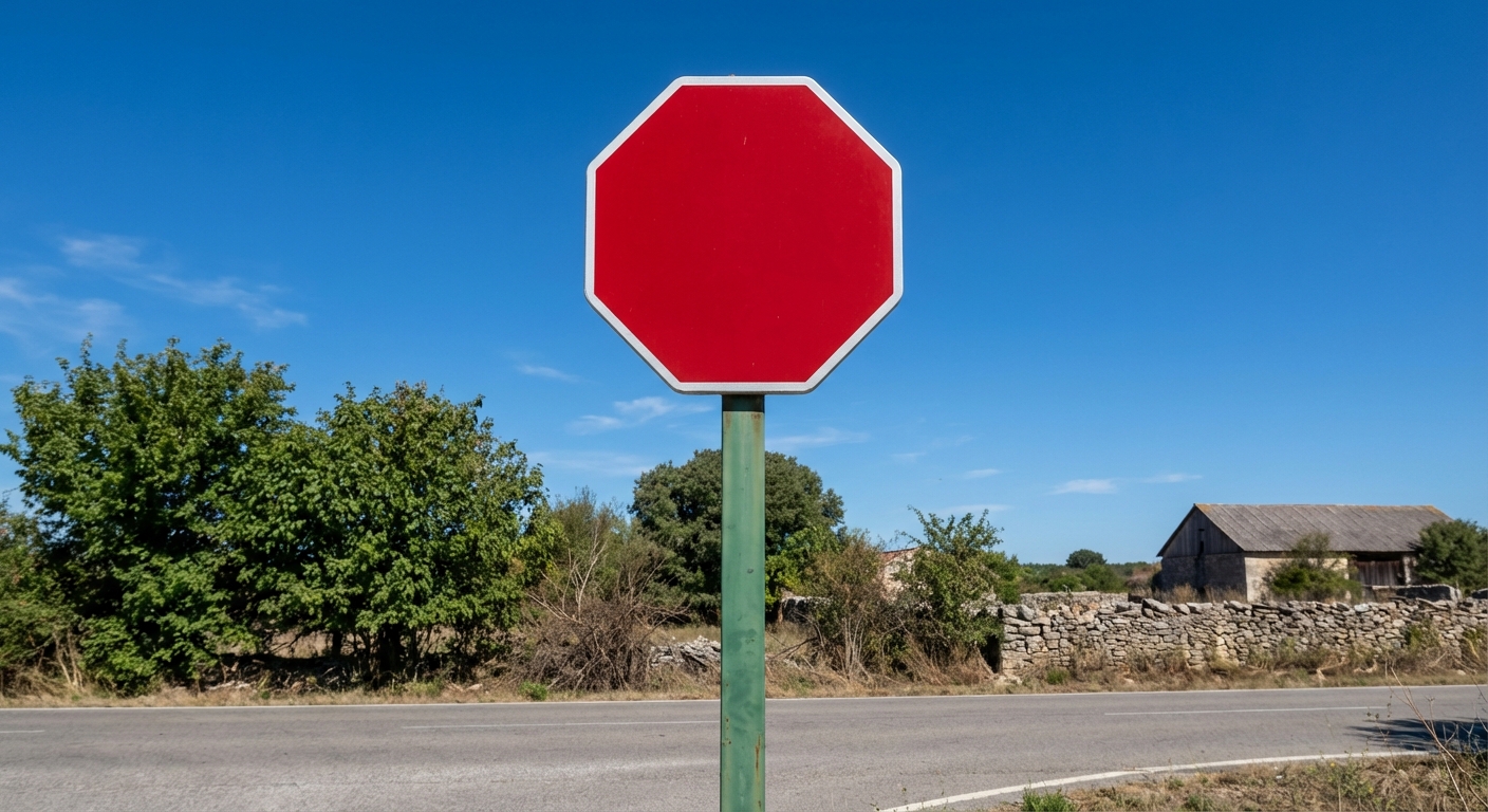 Ante esta señal, ¿qué se debe hacer?