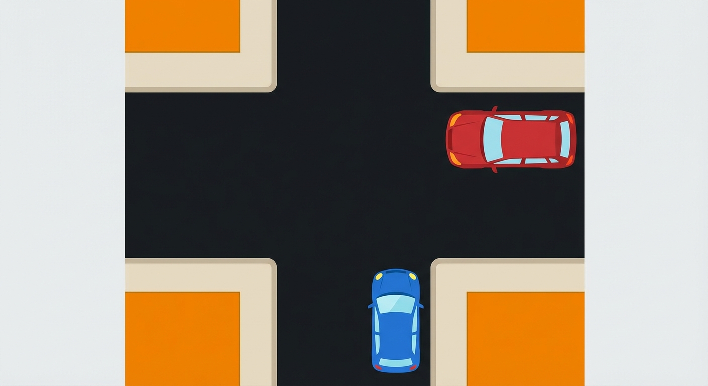 En una intersección no señalizada, ¿qué vehículos tendrán prioridad sobre los demás usuarios?