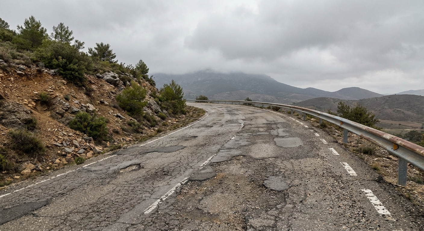 Conducir por una vía en mal estado, ¿puede favorecer la fatiga?
