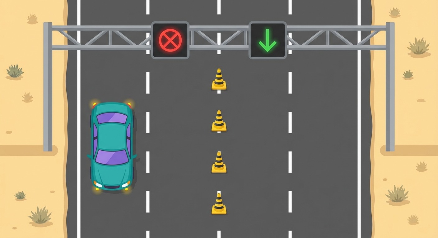 ¿Está autorizada la circulación de motocicletas por un carril habilitado en sentido contrario al habitual?