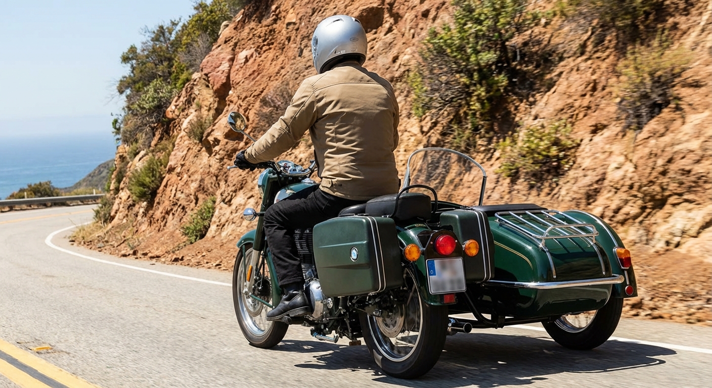¿Está permitida la conducción de motocicletas con sidecar a quien dispone de un permiso de la clase B?