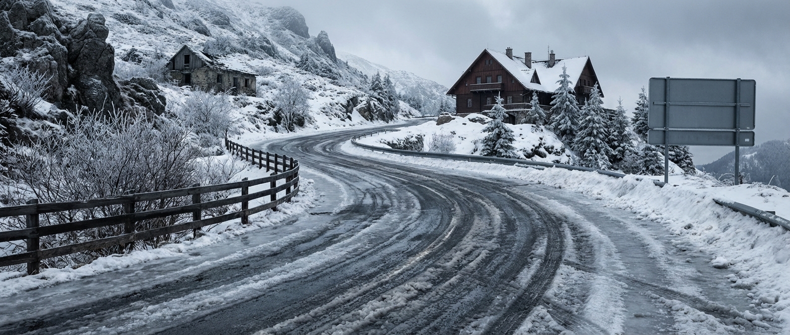 Para conducir con hielo en la calzada de una forma preventiva debe...