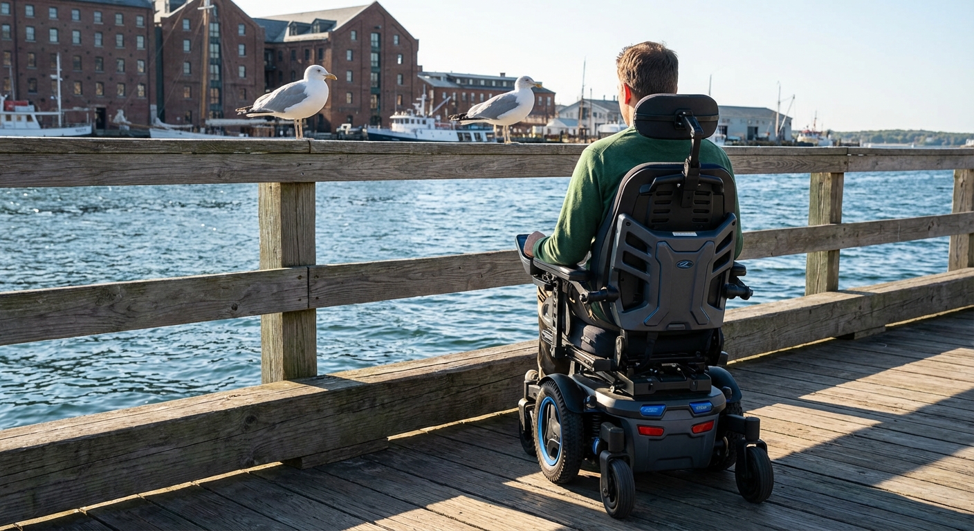 ¿Tienen la consideración legal de peatones las personas que se desplazan utilizando una silla de ruedas con motor?