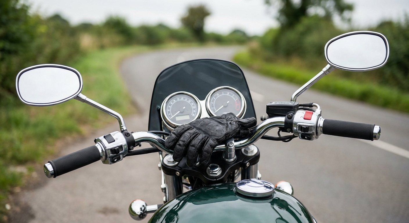 En el supuesto de que una motocicleta deba disponer de un único espejo retrovisor, ¿en qué lado del vehículo debe estar obligatoriamente instalado?