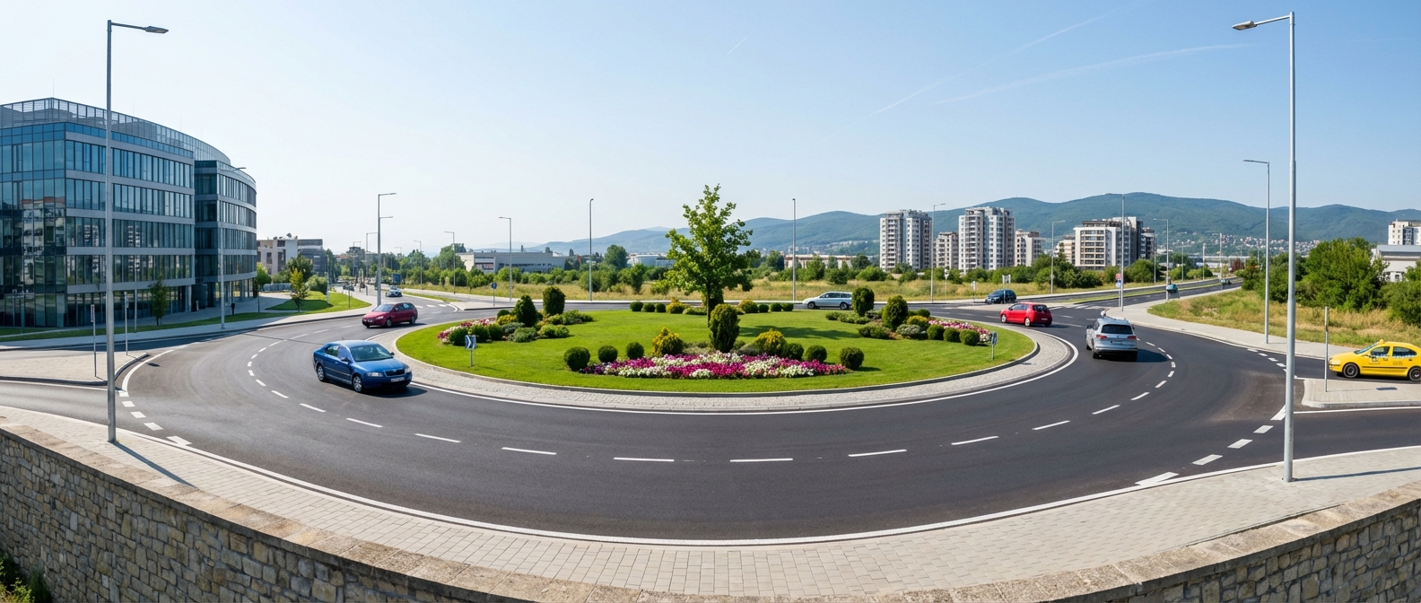 Si circulamos dentro de la vía circular de una glorieta sin una señal que regule la preferencia de paso, ¿debemos ceder el paso a algún vehículo?