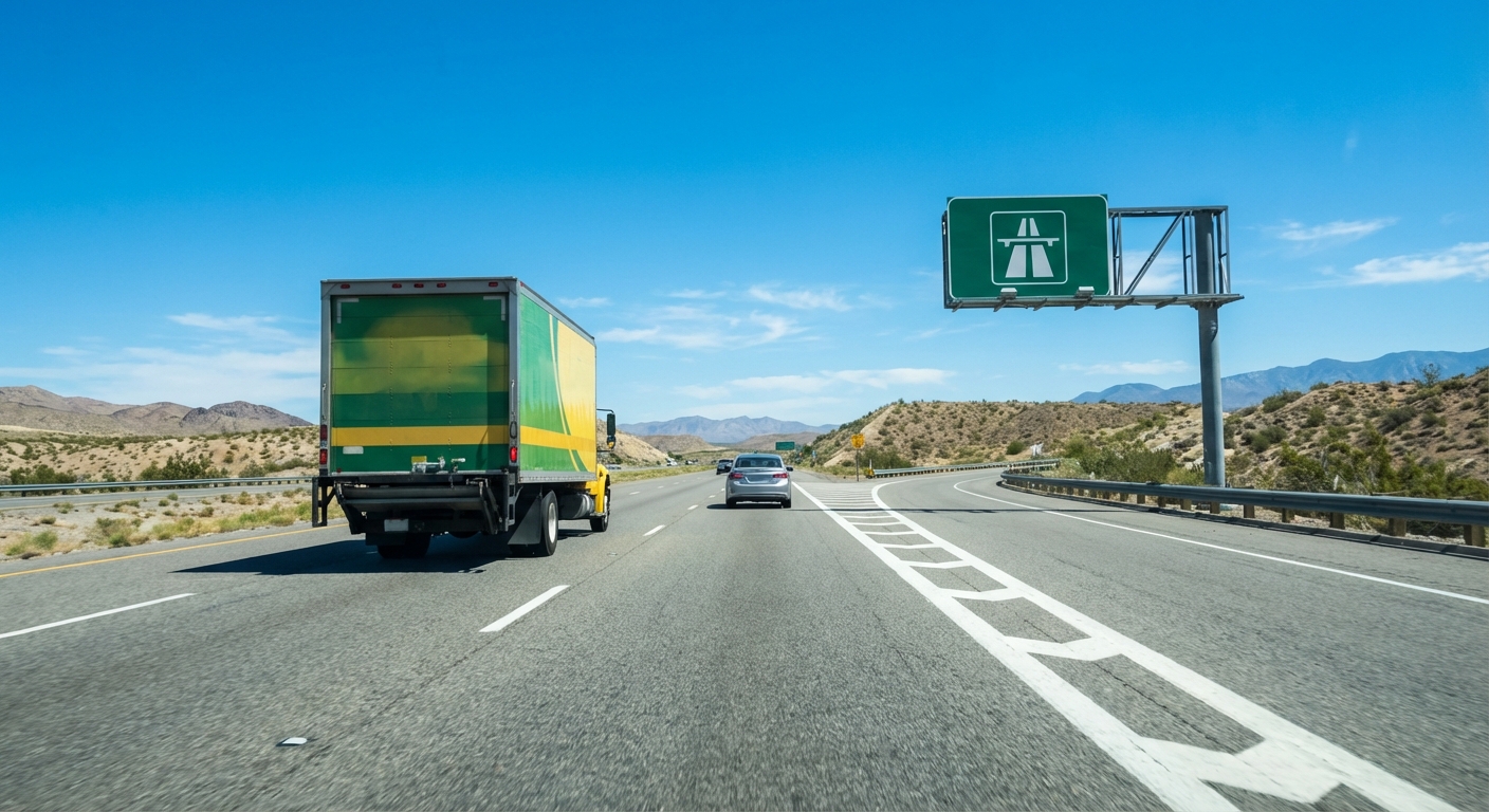 Al pretender entrar en una vía utilizando un carril de aceleración, ¿en qué parte de dicho carril debe el conductor comprobar que puede efectuar la maniobra con seguridad?