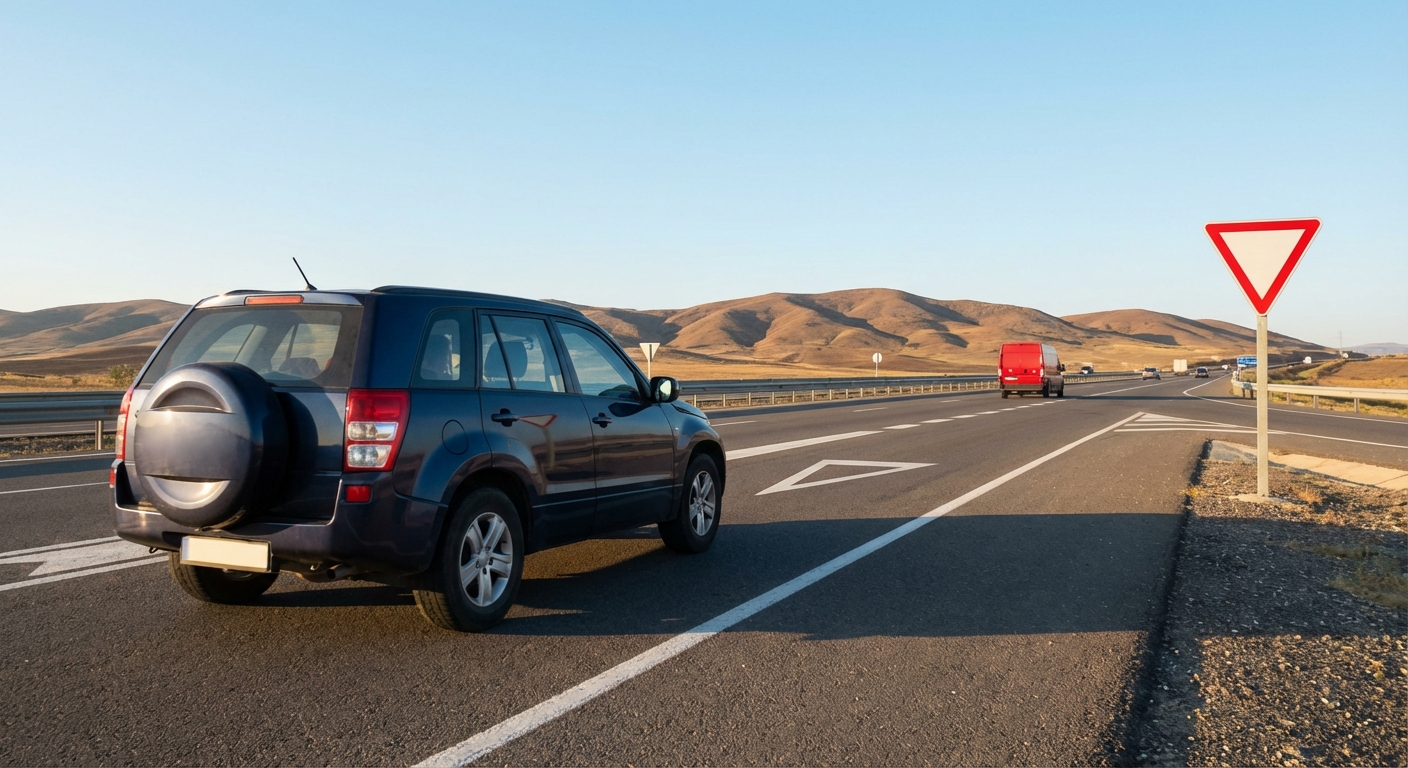 Si circula por un carril de aceleración, ¿debe ceder el paso a los vehículos que circulan por la vía a la que pretende incorporarse?