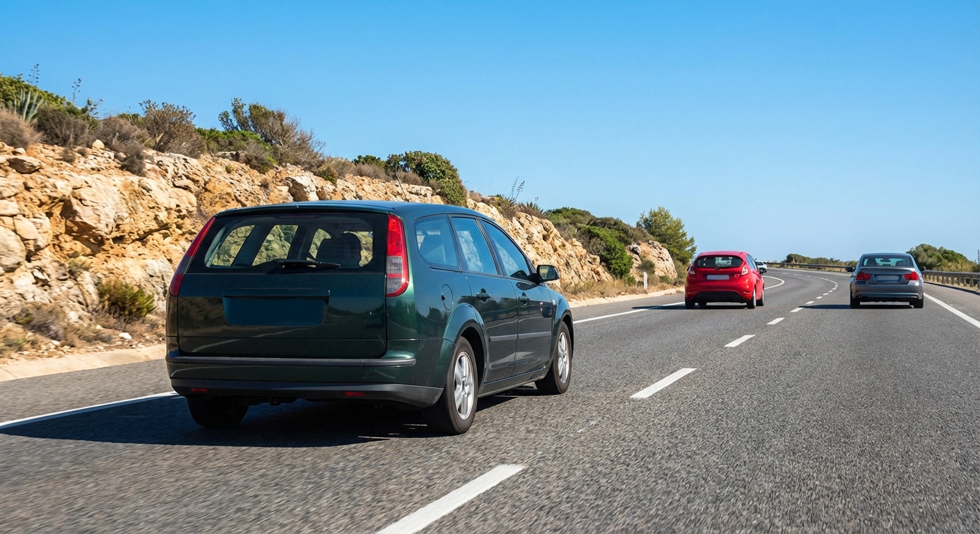 ¿Está permitido, con carácter general, que un vehículo circule por una autopista a una velocidad de 50 km/h?