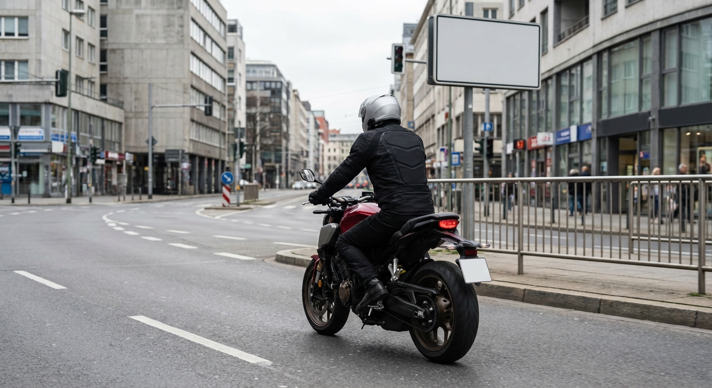 Al circular en una motocicleta y pretender realizar un cambio de carril, ¿qué factor relacionado con su visibilidad debe valorar el conductor antes de iniciar la maniobra?