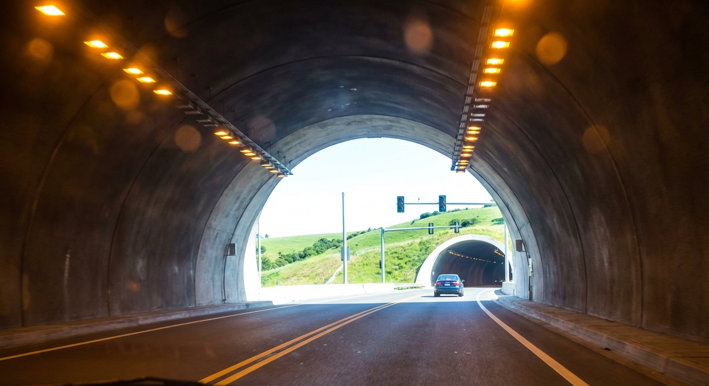 Si queda detenido en el interior de un túnel y se produce un incendio, ¿qué debe hacer?