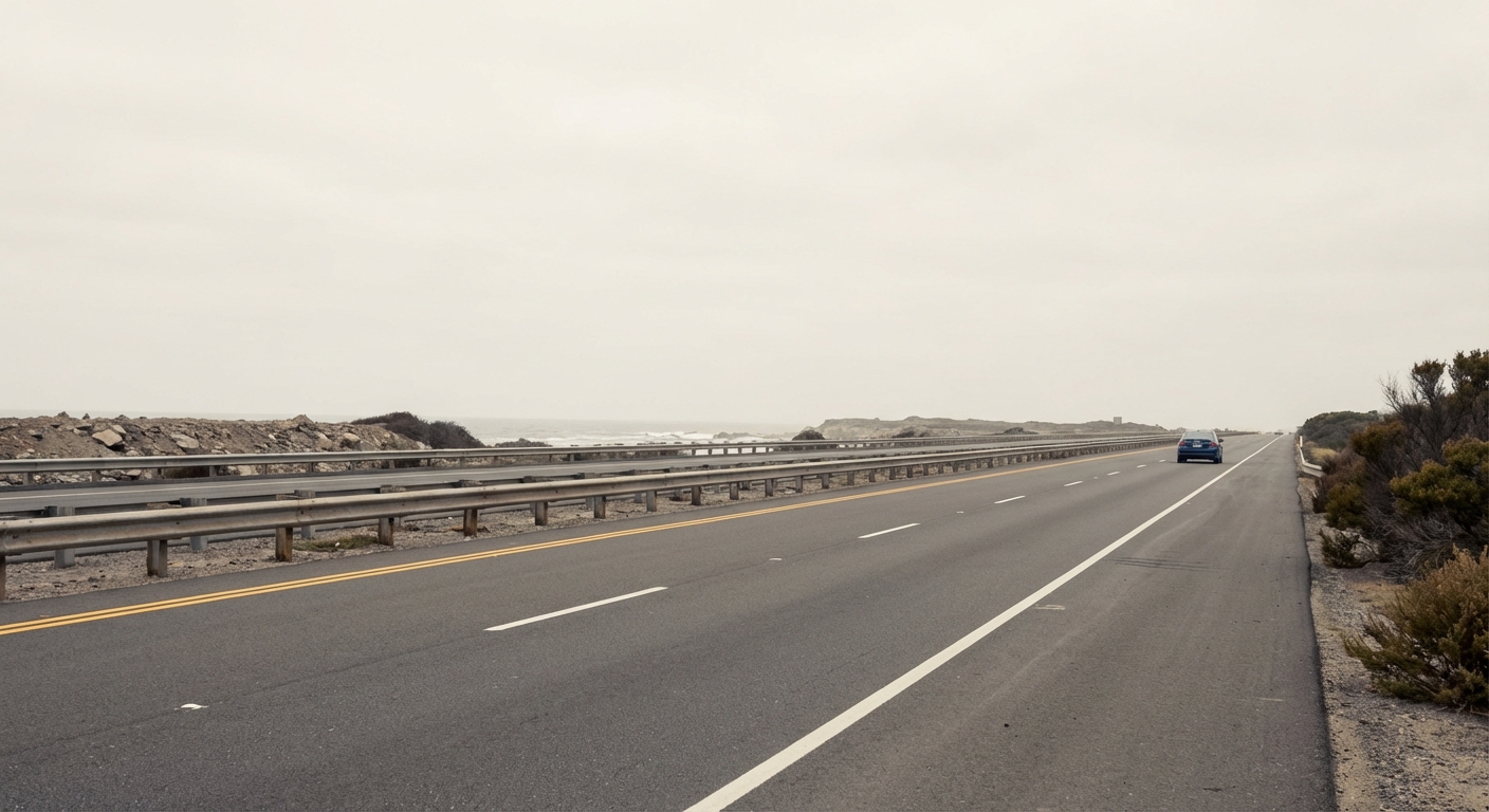 Por esta carretera convencional, ¿cuál es la velocidad máxima a la que puede adelantar un vehículo turismo?