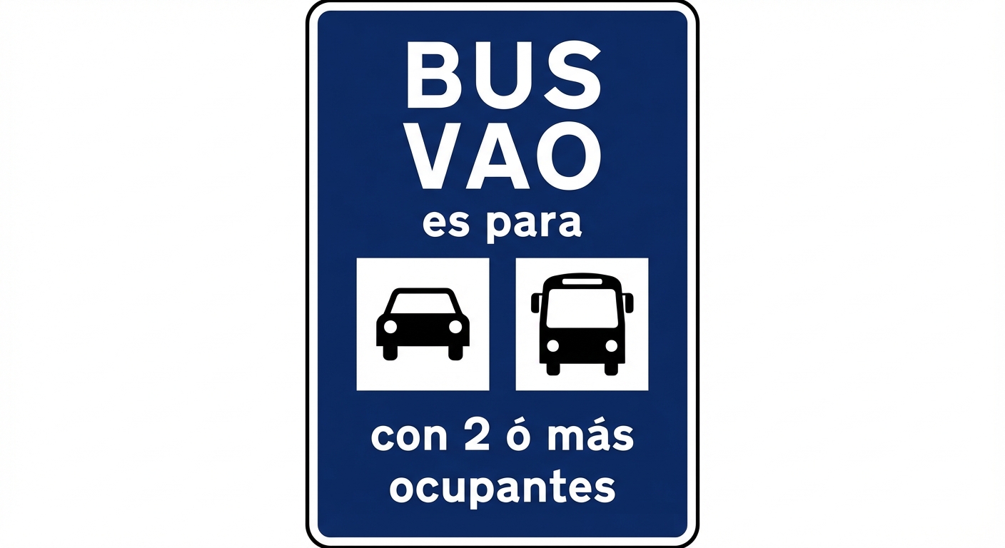 ¿Es posible que una motocicleta haga uso de un carril habilitado para vehículos de alta ocupación (VAO)?