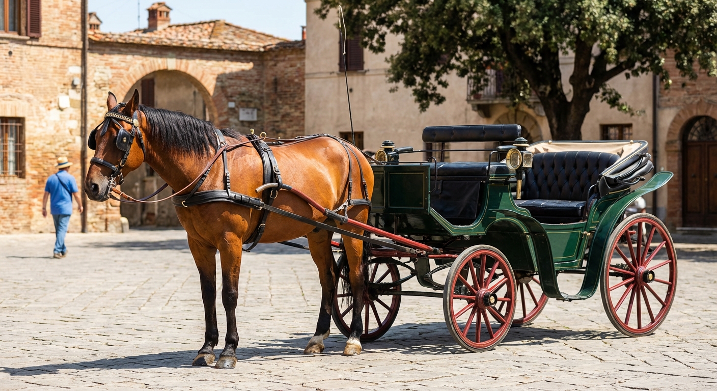 Si llega a un paso estrecho sin señalización que regule la prioridad, conduciendo un camión que arrastra un remolque no ligero, a la vez que un vehículo de tracción animal, ¿quién deberá dar marcha atrás?