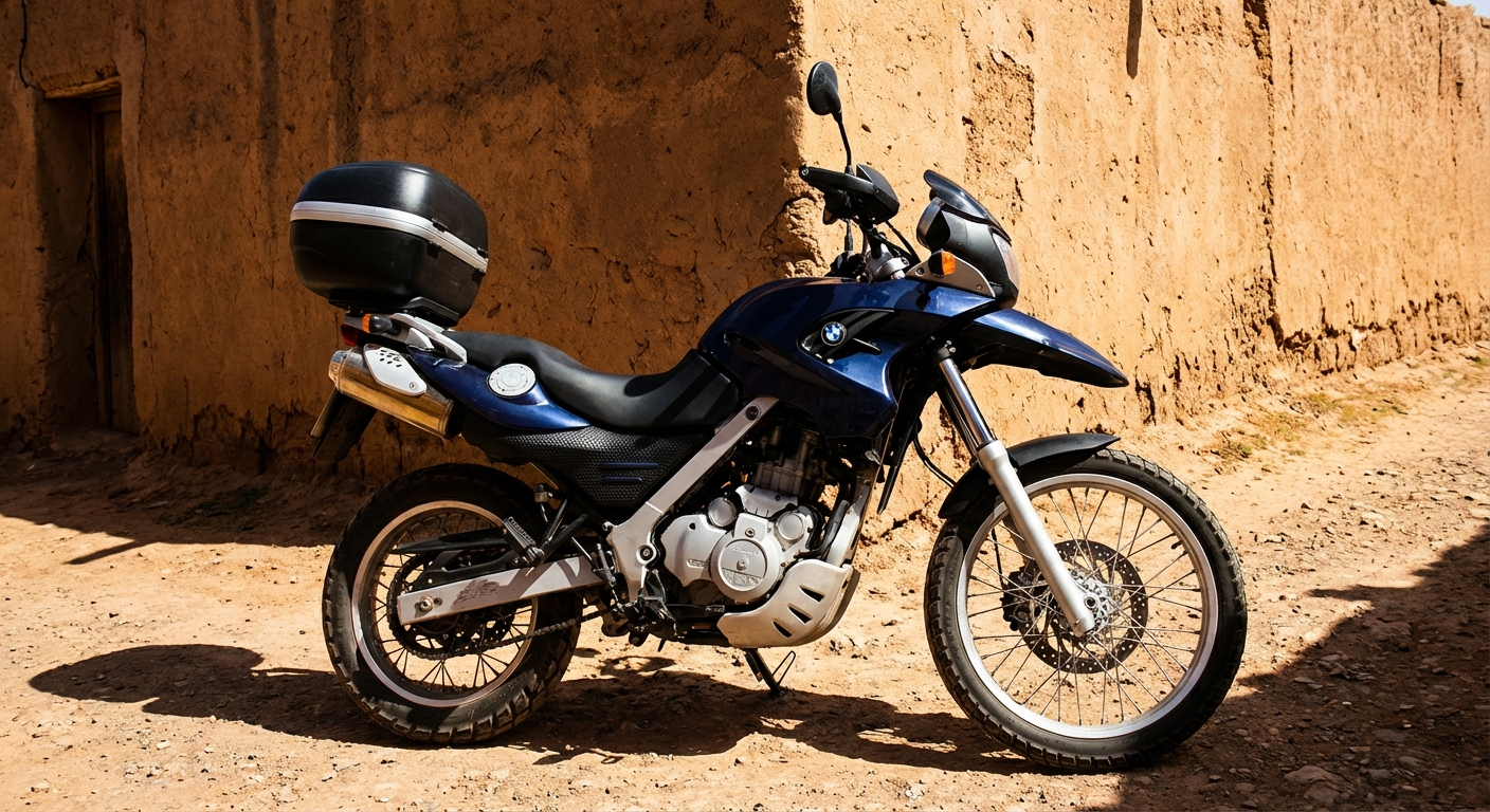 Al estacionar una motocicleta que dispone de caballete central, ¿qué condición del firme es necesario observar?