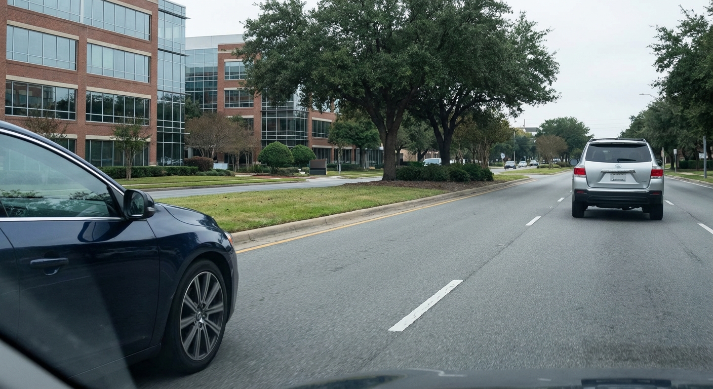 ¿Cuál es el límite de velocidad máximo permitido en una vía urbana que cuenta con dos carriles para el mismo sentido de la marcha?