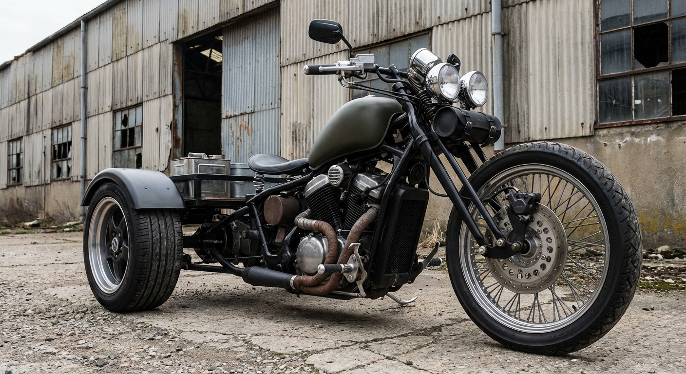 En un paso estrecho que no permite el cruce simultáneo de dos vehículos, coinciden el camión que conduce y en sentido contrario un vehículo de tres ruedas. Si no se sabe que vehículo entró primero, ¿qué vehículo tiene preferencia?