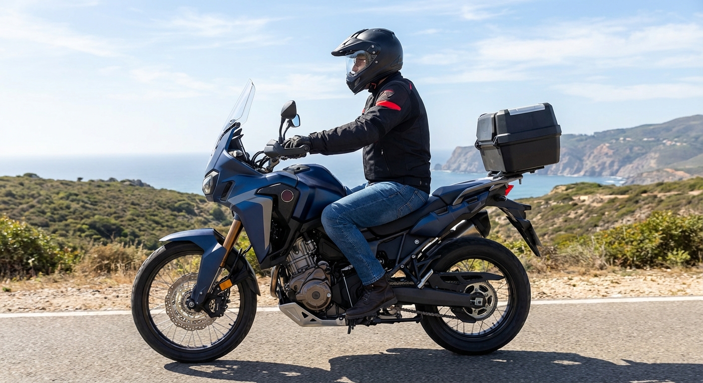 ¿Podría verse alterada la conducción de una motocicleta si sus amortiguadores delanteros presentan un estado de mantenimiento deficiente?