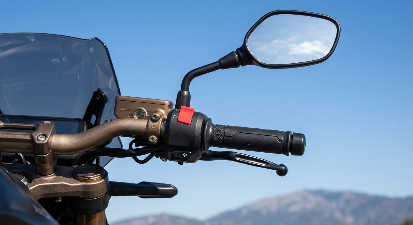 ¿De cuántos espejos retrovisores es obligatorio que disponga una motocicleta cuya velocidad máxima constructiva sea superior a 100 km/h?