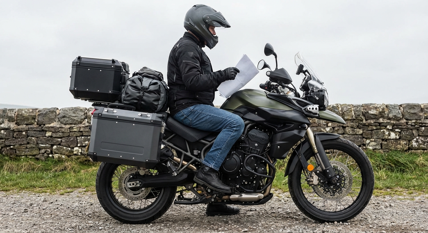 Si al realizar la inspección técnica periódica de su motocicleta, la inspección se califica como \"negativa\"...