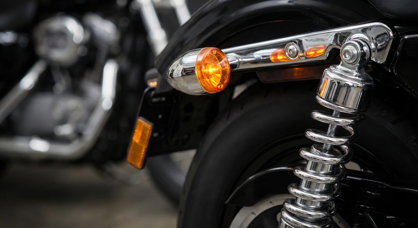 Una motocicleta, ¿puede disponer de señal de emergencia?