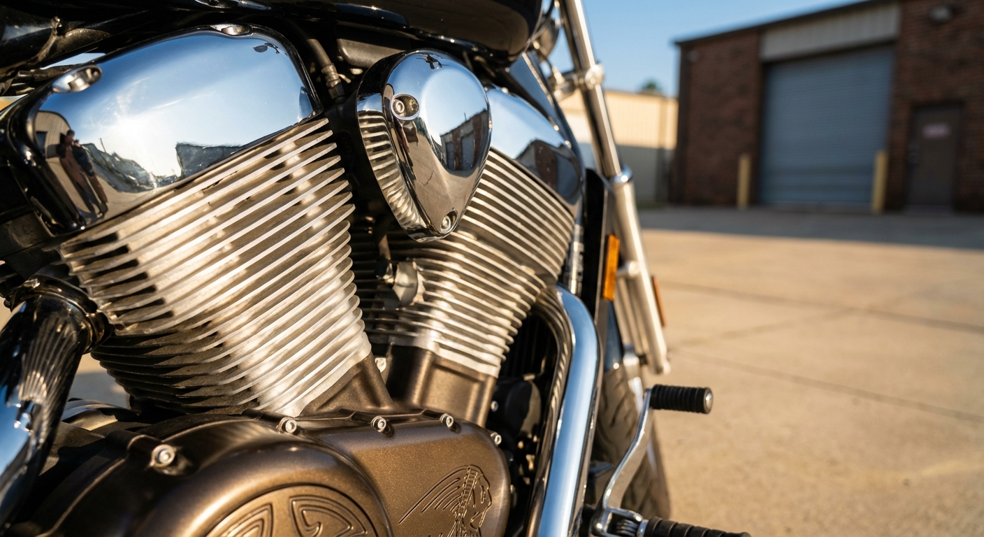 ¿Qué se consigue principalmente al mantener las aletas del motor de una motocicleta en un estado óptimo de limpieza y conservación?