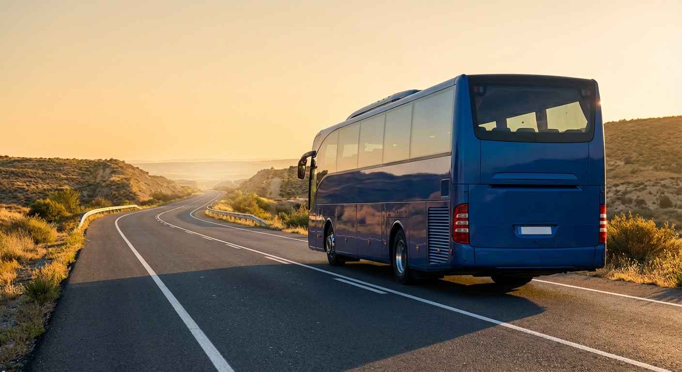 Si conduce por una autopista fuera de poblado y pretende adelantar a un autobús que circula a 100 km/h, ¿está permitida dicha maniobra?
