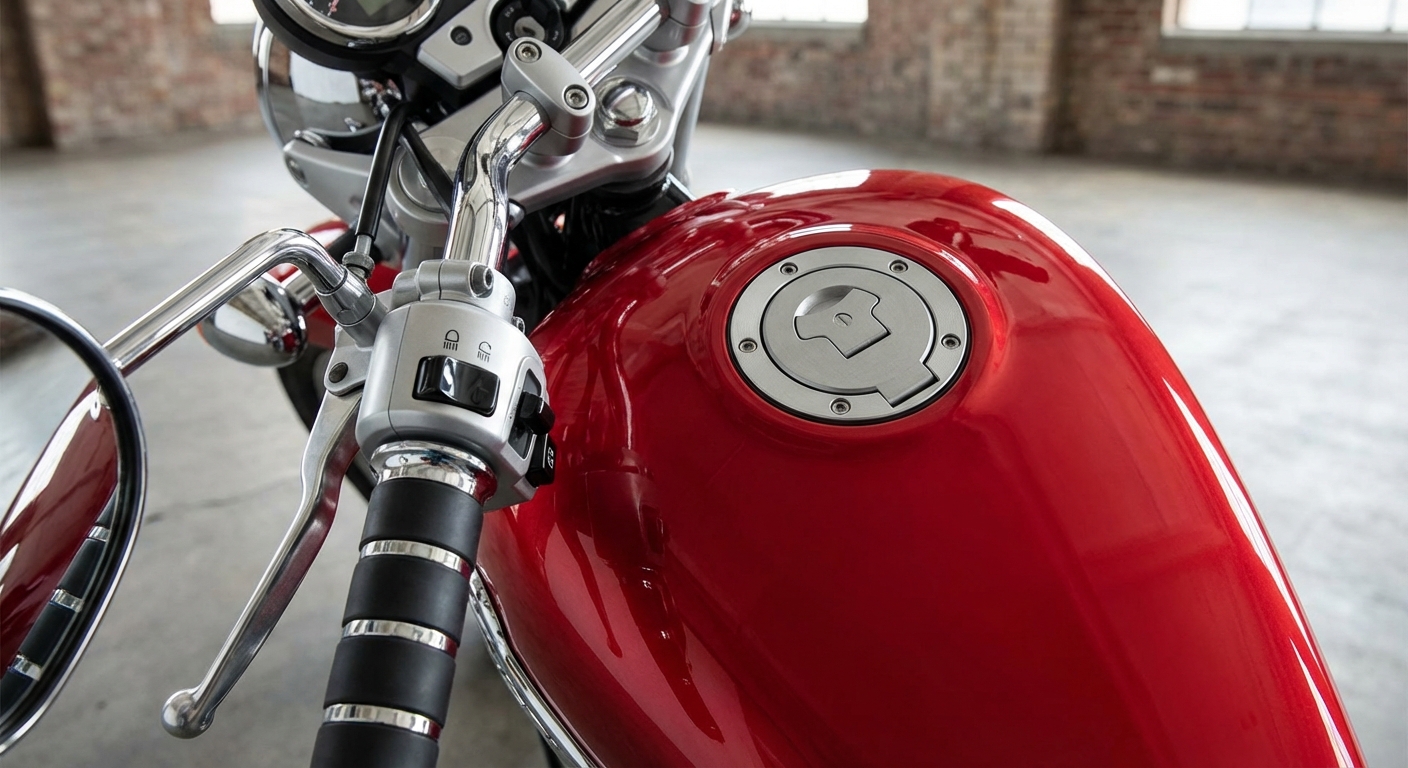 ¿Es habitual que el depósito de combustible de las motocicletas esté provisto de una reserva?