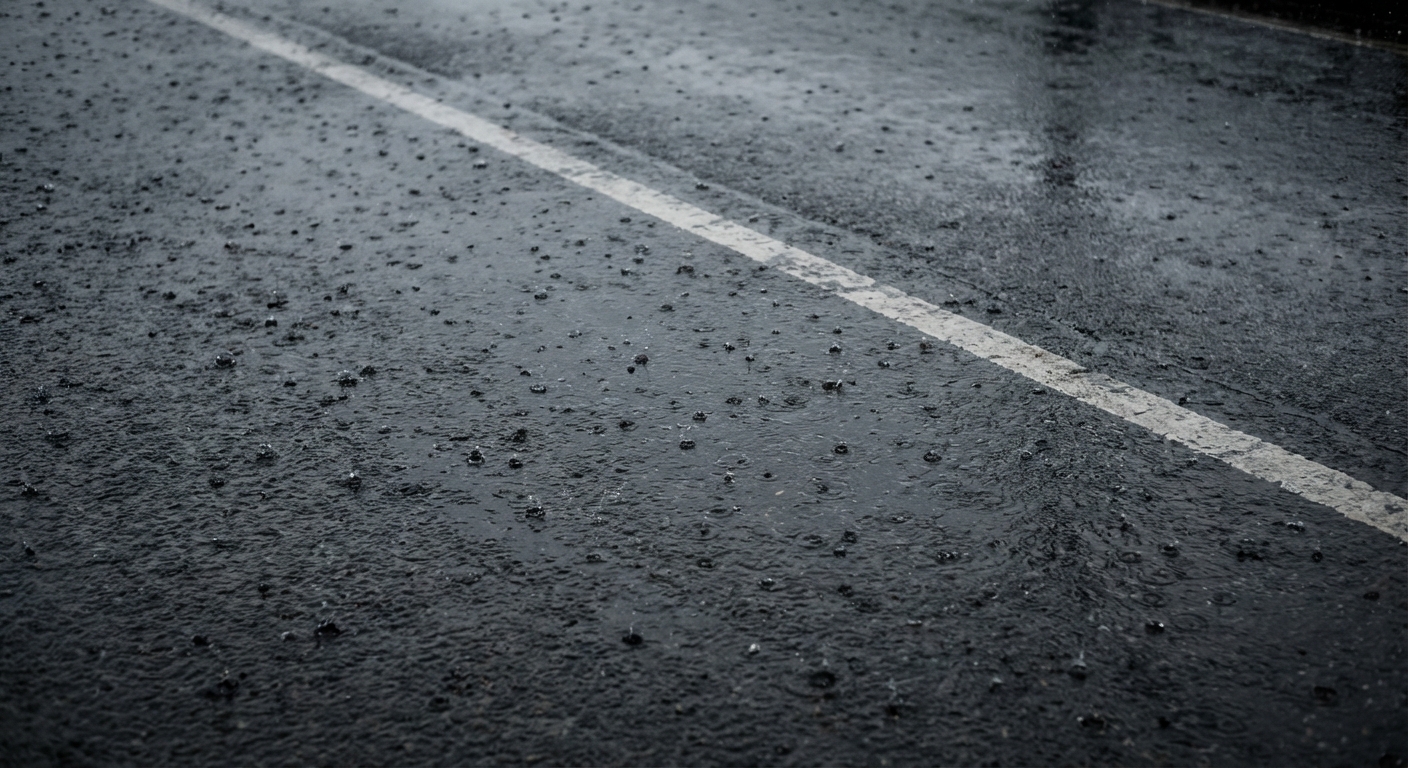 ¿En qué momento de la precipitación se considera que la calzada es más peligrosa para la seguridad vial?