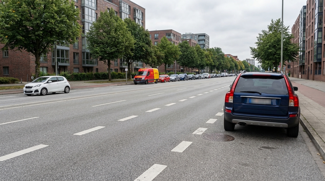 ¿Cuál es el límite de velocidad máxima genérica permitido en una vía dentro de poblado que dispone de tres carriles para cada sentido de circulación?