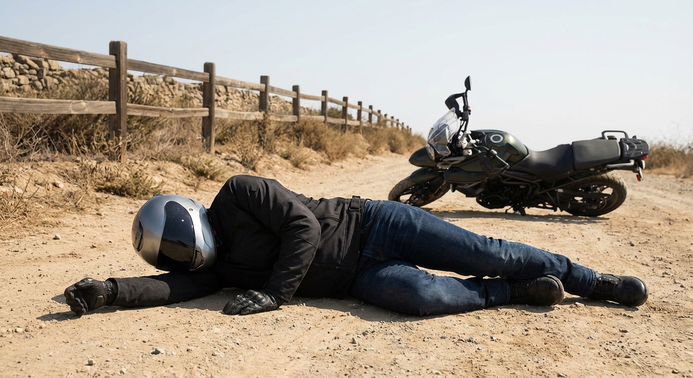 El auxiliador ha colocado a este accidentado en la denominada "posición de defensa". ¿Con qué fin?