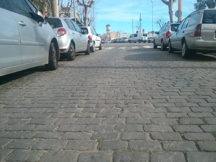 Las calzadas con adoquines proporcionan...