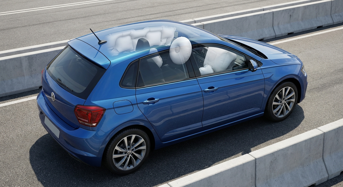 La eficacia del airbag está garantizada cuando se usa...